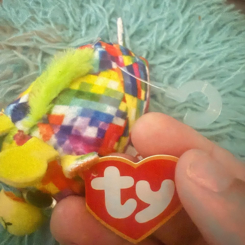 Colorful Plush Small TY! NWT!